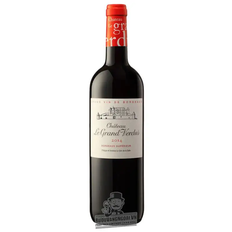 Vang Pháp Chateau Le Grand Verdus Bordeaux Superior thượng hạng