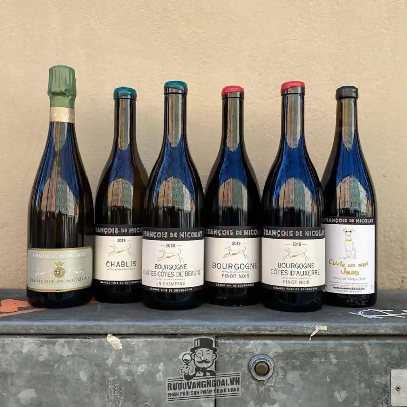 Giá vang no phap cremant de bourgogne francois de nicolay