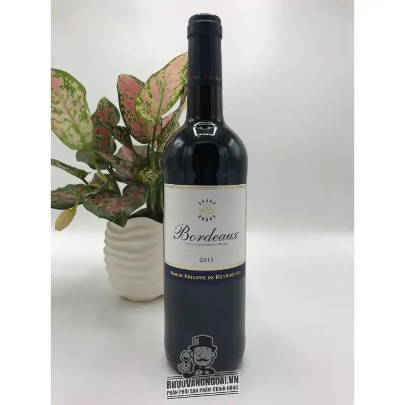 Vang Pháp Bordeaux Baron Philippe de Rothschild uống ngon
