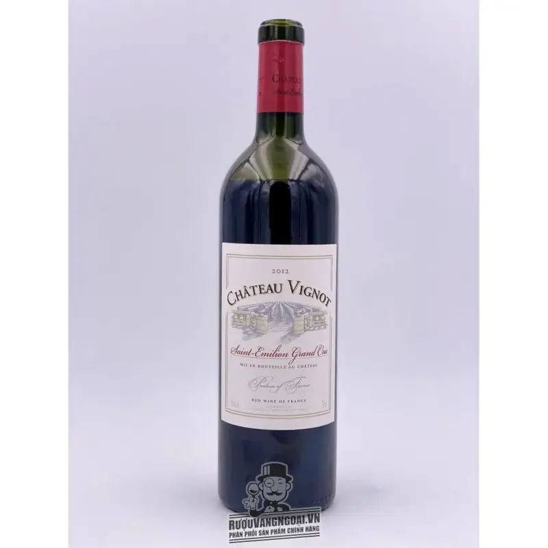 Vang Pháp Chateau Vignot Saint Emilion Grand Cru
