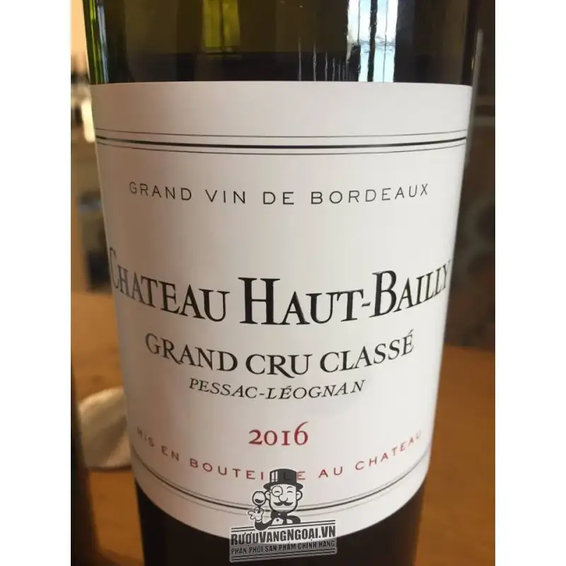 Vang Pháp Chateau Haut-Bailly Grand Cru Classe