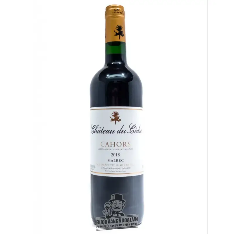 Vang Pháp Chateau du Cedre Cahors thượng hạng