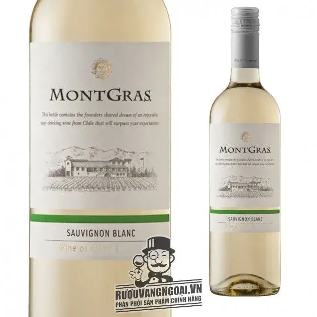 Vang Chile MontGras Sauvignon Blanc