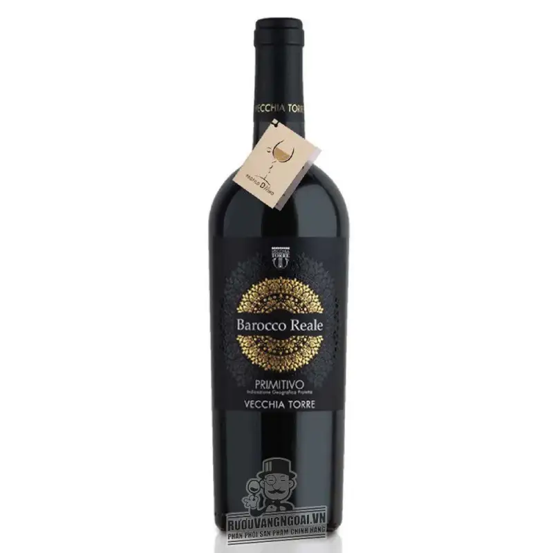 Vang Ý Barocco Reale Primitivo Vecchia Torre