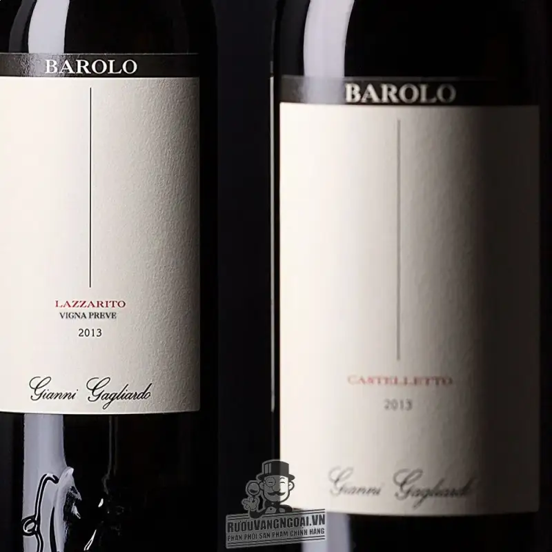 Vang ý GIANNI GAGLIARDO BAROLO LAZZARITO VIGNA PREVE