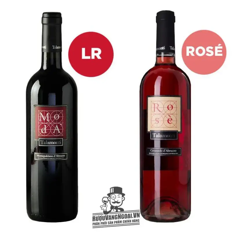 Vang Ý Talamonti Moda (Rose-Red)
