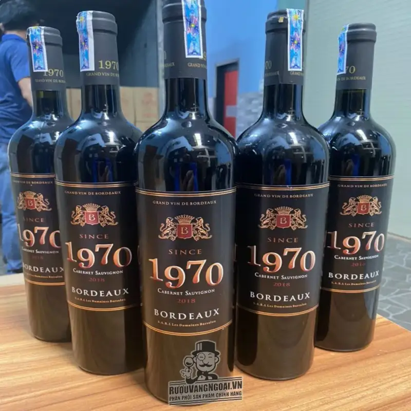 Vang Pháp 1970 Bordeaux uống ngon
