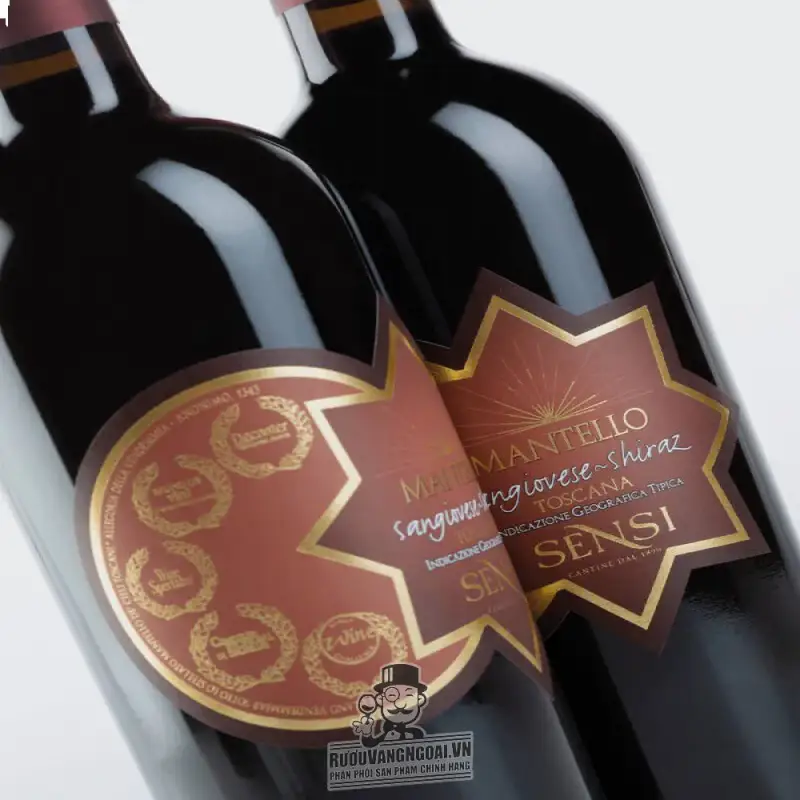Địa chỉ bán vang y mantello sangiovese shiraz toscana sensi giá rẻ tại Sài Gòn