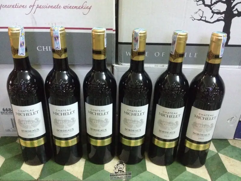 Vang Pháp Chateau Michelet Bordeaux