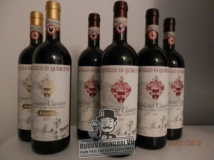 Vang Ý CASTELLO DI QUERCETO CHIANTI CLASSICO