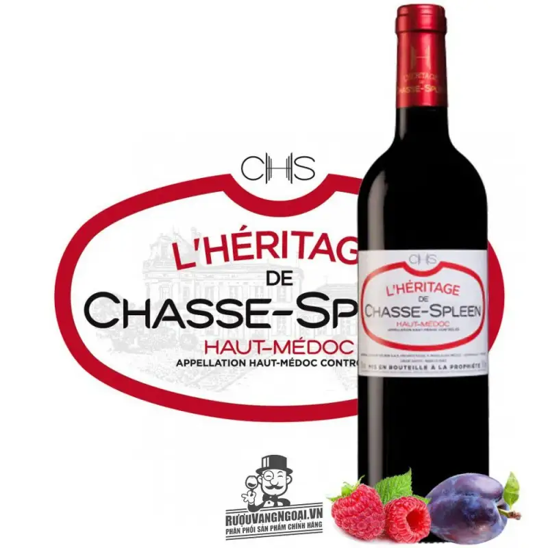 Địa chỉ bán vang phap lheritage de chasse spleen haut medoc giá rẻ tại Hà Nội