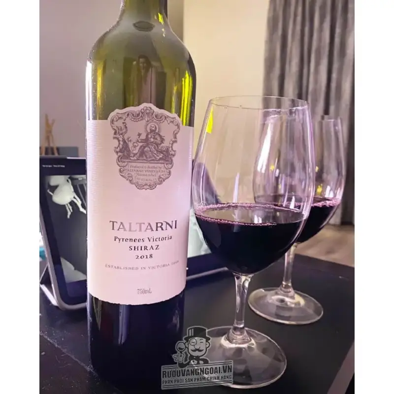 Rượu vang Taltarni Shiraz Pyrenees Victoria