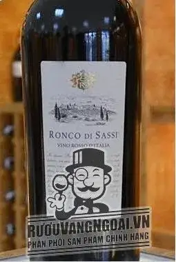 Vang ý RONCO DI SASSI VINO ROSSO
