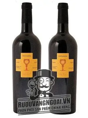 Vang Ý Chén thánh Schola Sarmenti Roccamora Nardo Rosso