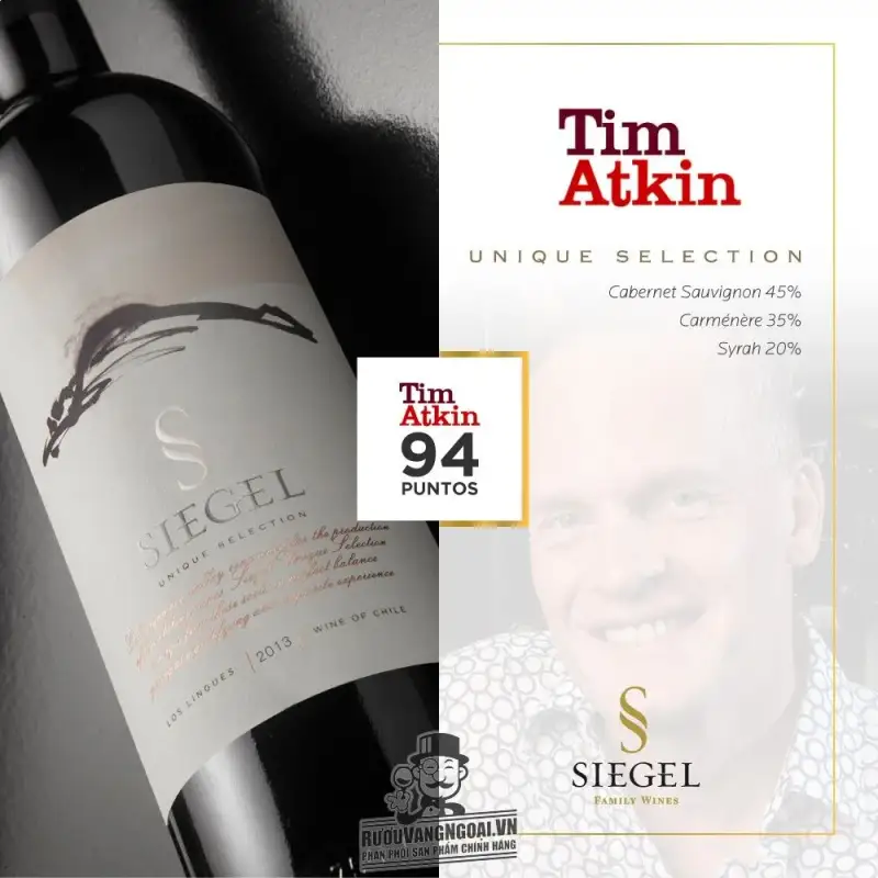 Rượu Vang Chile SIEGEL UNIQUE SELECTION