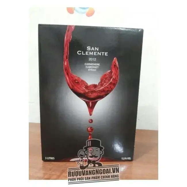 Vang Bịch Chile SAN CLEMENTE 3 LÍT