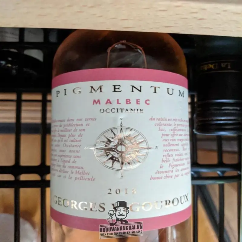 Giá vang phap pigmentum malbec rose georges vigouroux