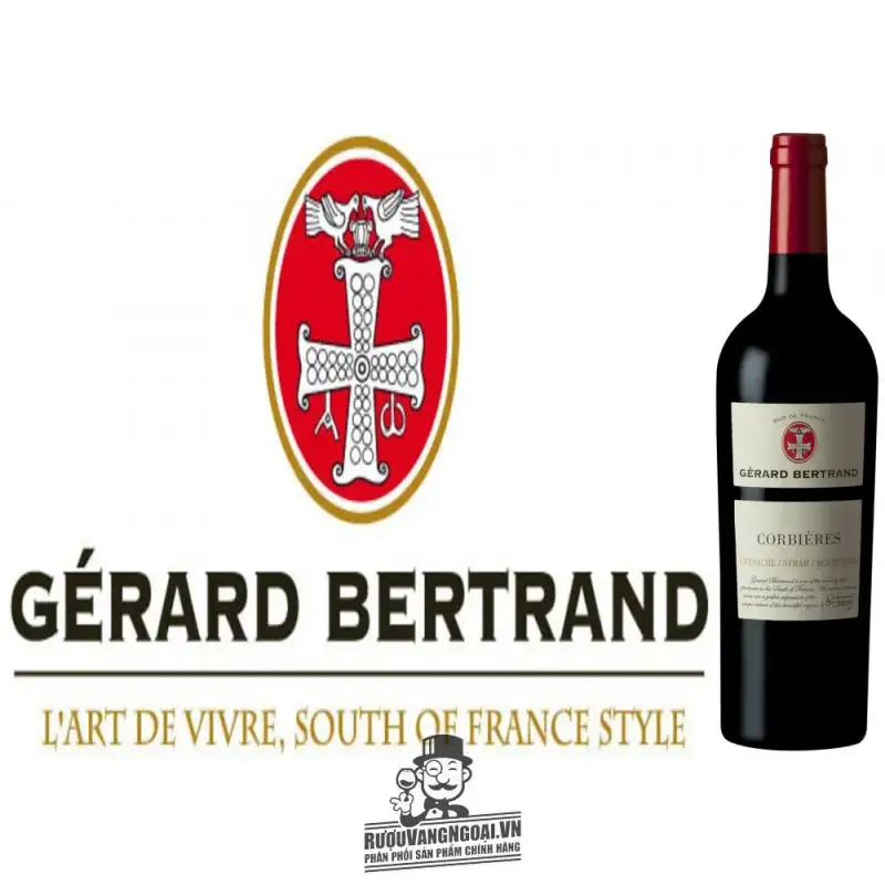 Mua vang phap gerard bertrand terroir minervois giá rẻ tại Sài Gòn