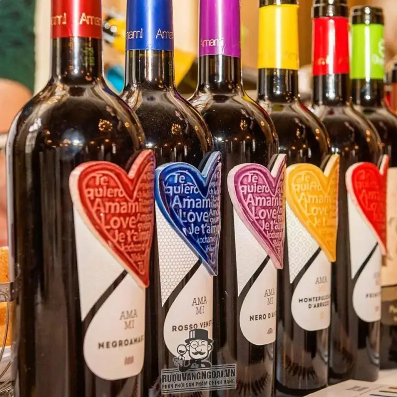 Vang Ý Amami Negroamaro Puglia