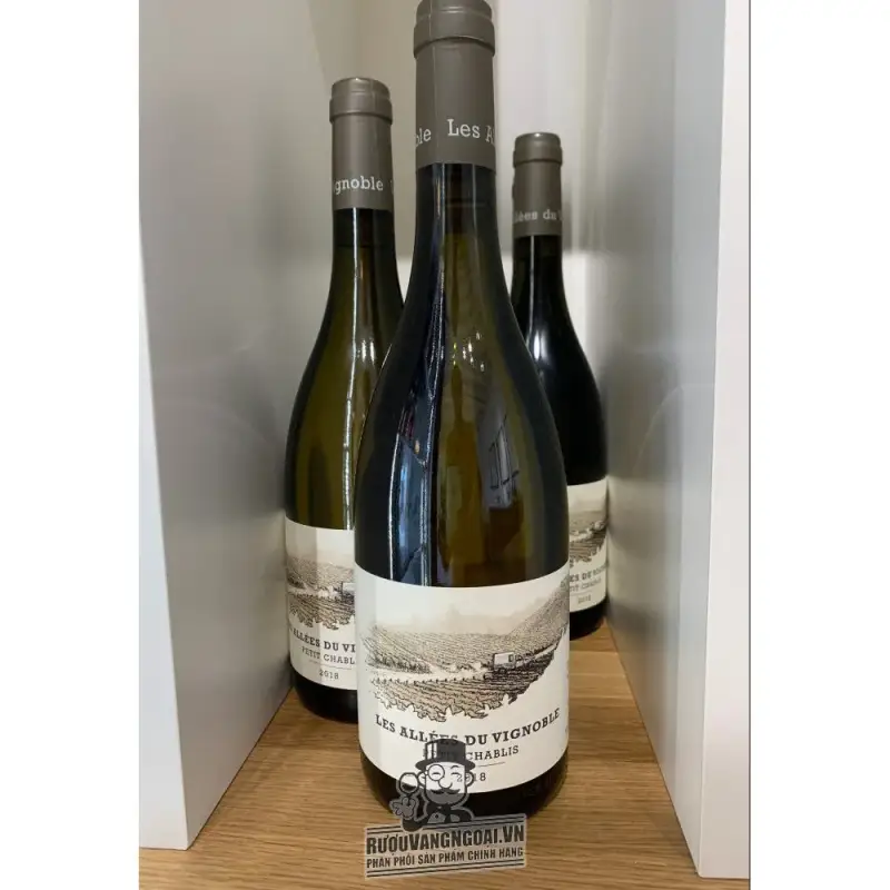 Giá vang phap les allees du vignoble petit chablis thuong hang