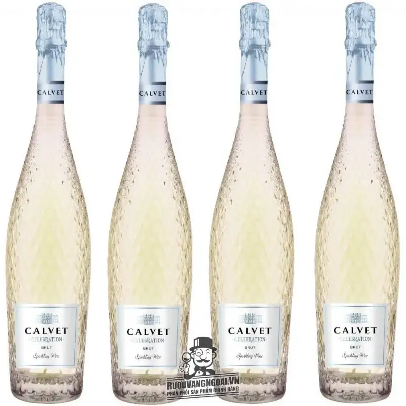 Địa chỉ bán vang no phap calvet celebration brut giá rẻ tại Hà Nội