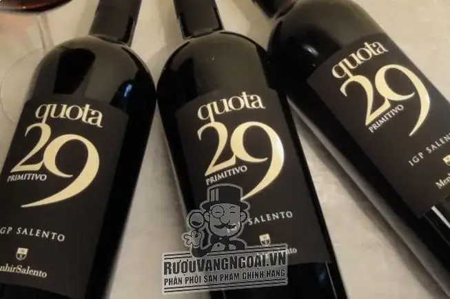 Vang Ý QUOTA 29 PRIMITIVO