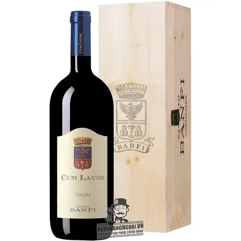 Vang Ý Castello Banfi Cum Laude Toscana