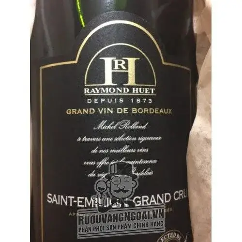 Vang Pháp Raymond Huet Bordeaux Saint Emilion Grand Cru