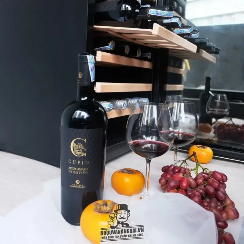 Rượu vang Supid Negroamaro Primitivo Salento
