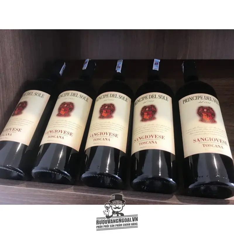 Mua vang y principe del sole sangiovese toscana giá rẻ tại Sài Gòn