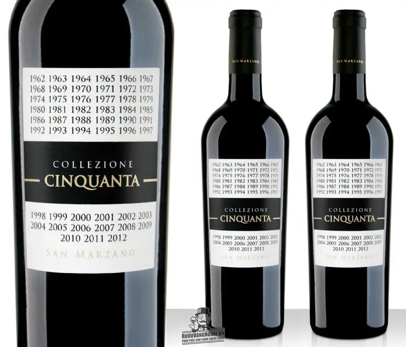 Vang ý Collezione Cinquanta