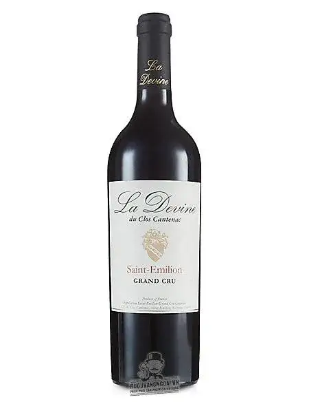 Vang Pháp La Devine de Clos Cantenac St Emilion Grand Cru