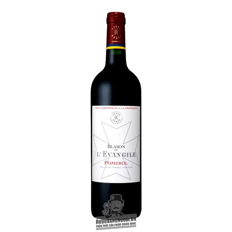 Rượu Vang Pháp BLASON DE L‘EVANGILE POMEROL 15 ĐỘ