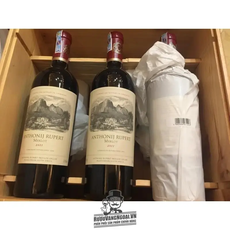 Rượu Vang Nam Phi ANTHONIJ RUPERT MERLOT