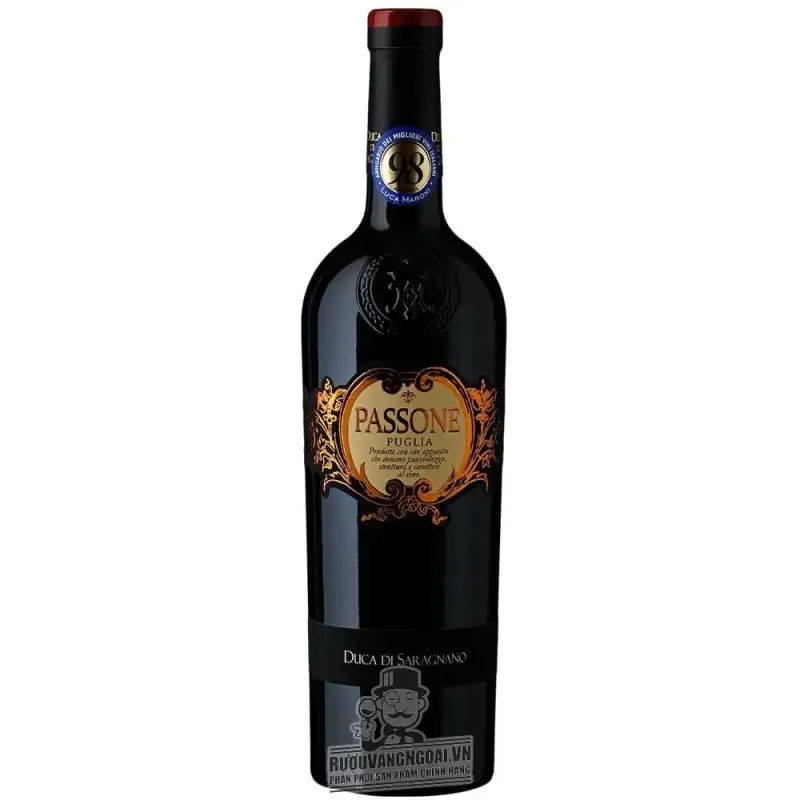Vang Ý Passone Duca di Saragnano Primitivo Puglia Cao cấp