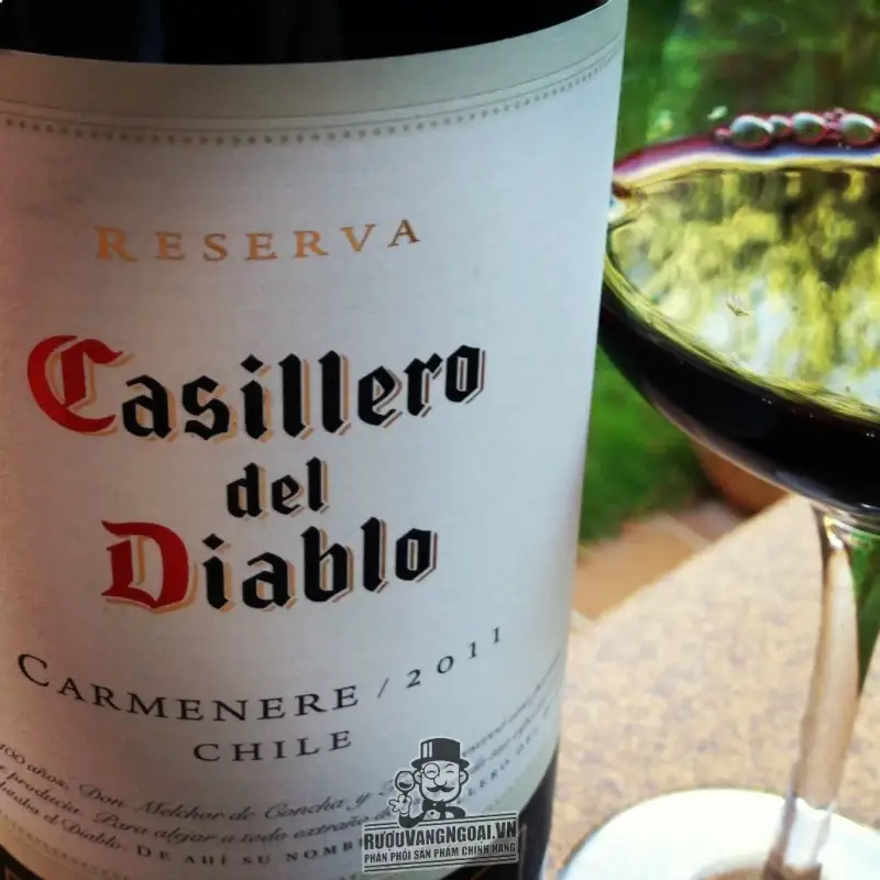 Vang Chile CASILLERO DEL DIABLO Carmenere
