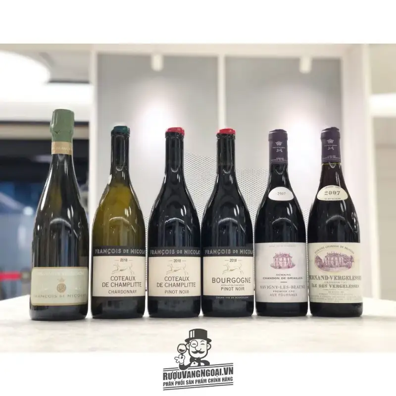Mua vang no phap cremant de bourgogne francois de nicolay giá rẻ tại Sài Gòn