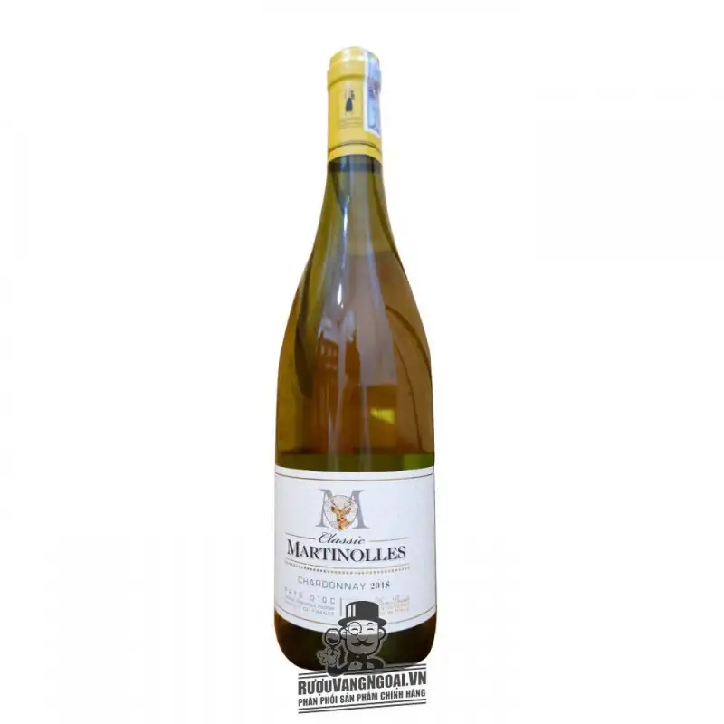 Vang Pháp Martinolles Domaine Chardonnay Classic Pays DOC