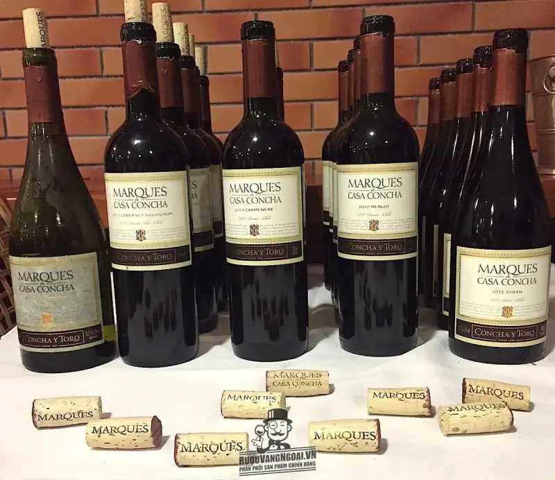 Vang Chile MARQUES CASA CONCHA SYRAH CONCHA Y TORO