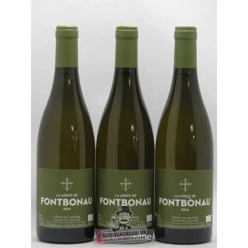 Vang Pháp La Lence de Fontbonau Cotes du Rhone cao cấp