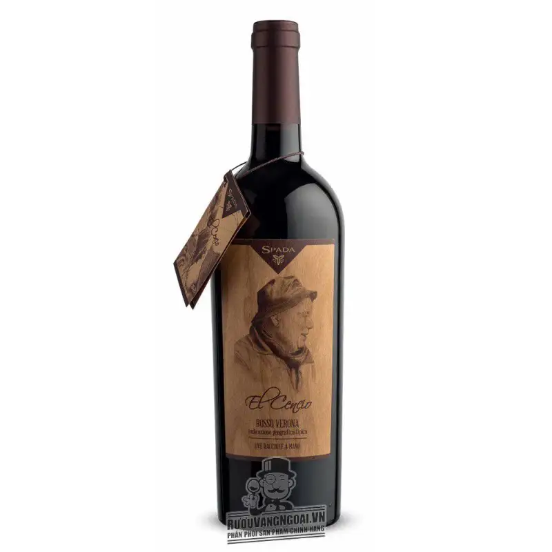 Rượu Vang Chát Ý Spada El Cencio Rosso Verona thượng hạng