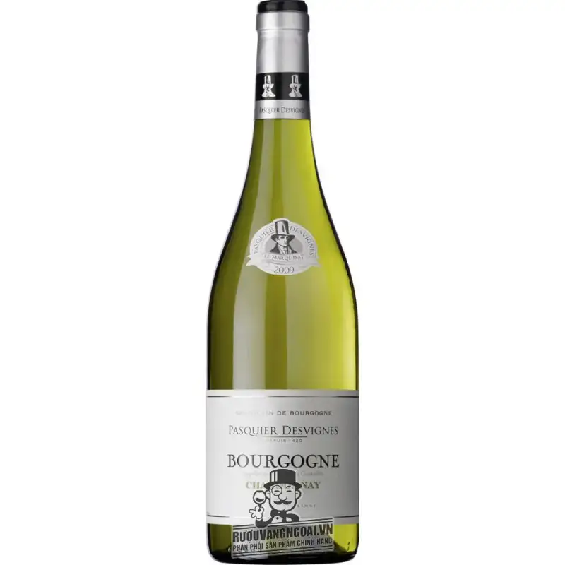 Vang Pháp Bourgogne Pasquier Desvignes Chardonnay uống ngon