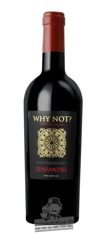Vang Ý WHY NOT NEGROAMARO PRIMITIVO