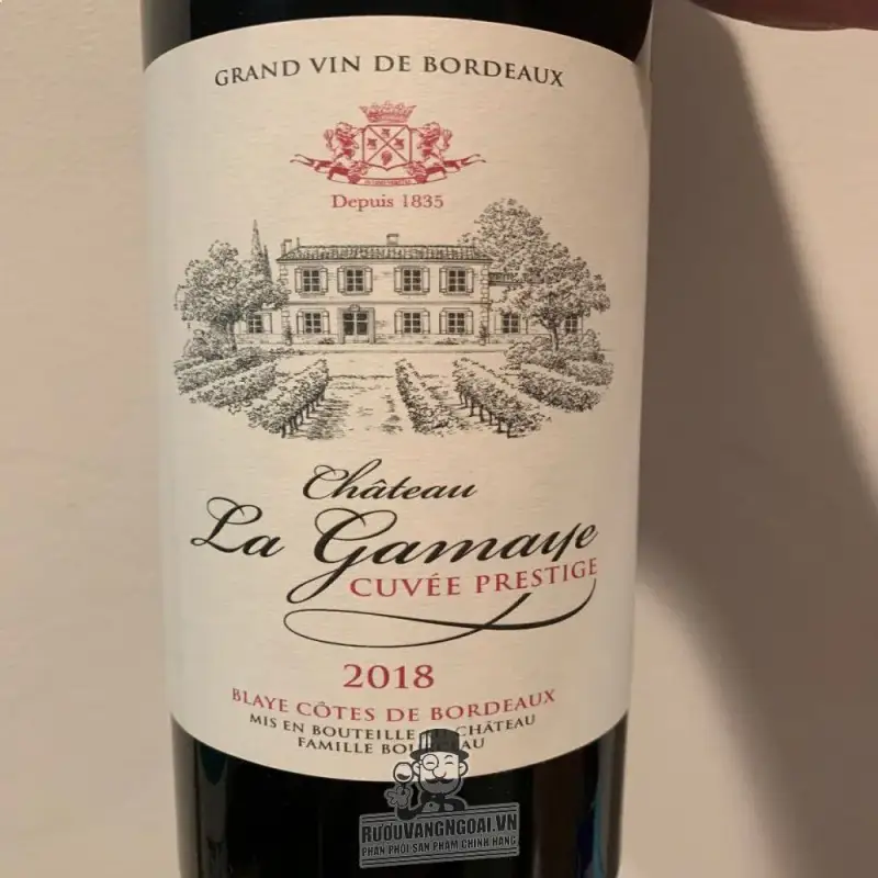 Địa chỉ bán vang phap la gamaye chateau cotes de blaye giá rẻ tại Sài Gòn