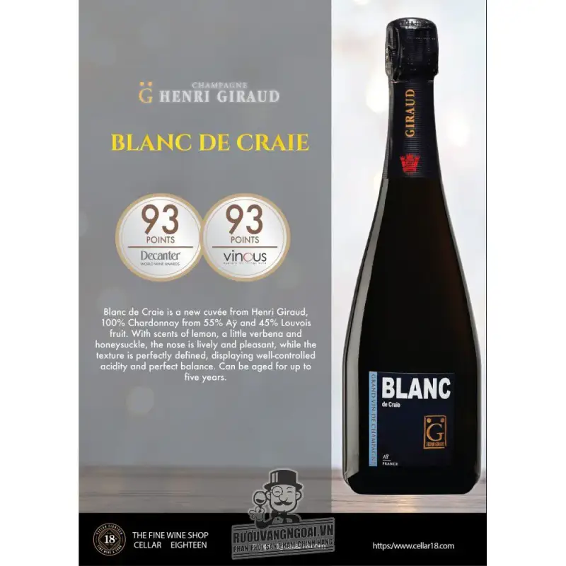 sam banh phap blanc de craie henri giraud diem giá bao nhiêu