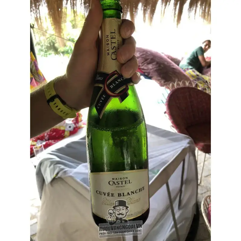 Mua ruou vang no cuvee blanche brut maison castel giá rẻ tại Sài Gòn