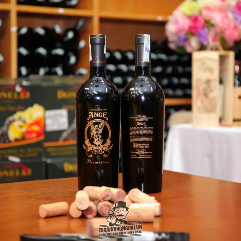 Rượu Vang Ý 18 Độ ANGE PRIMITIVO PUGLIA