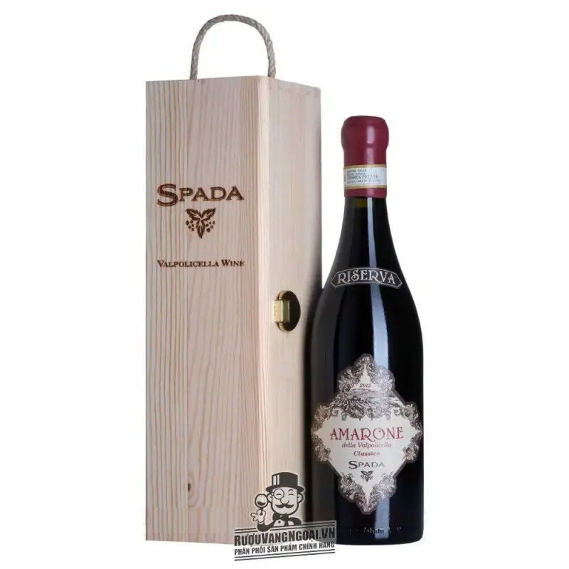 Rượu Vang Ý AMARONE SPADA RISERVA uống ngon