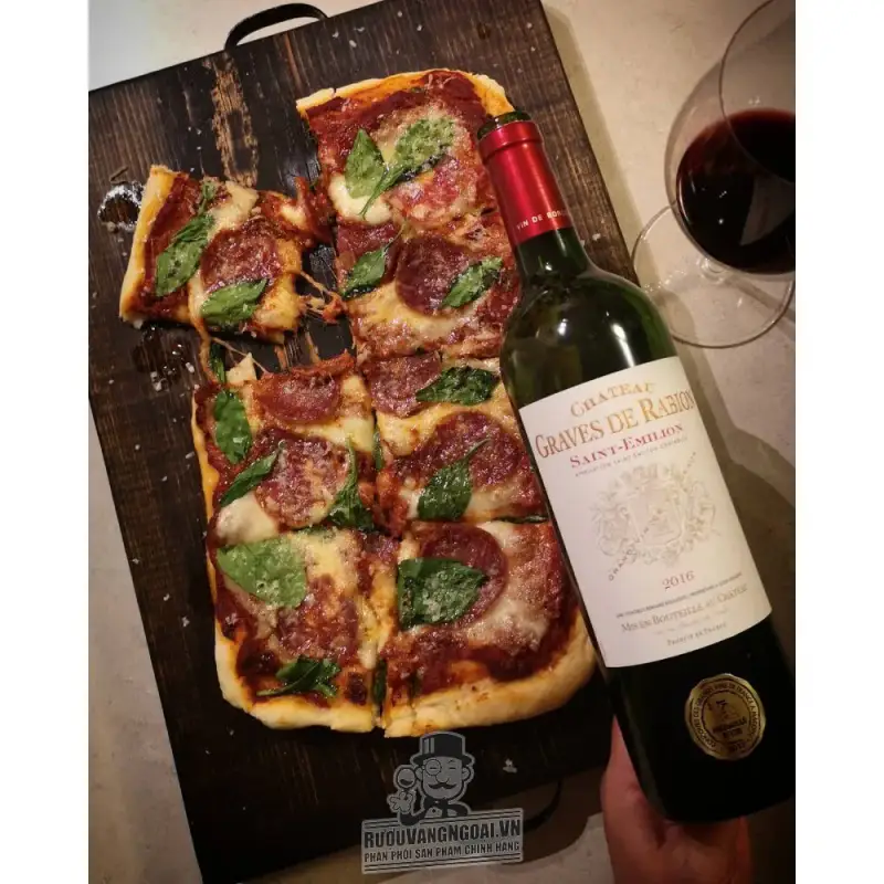 Mua vang phap chateau graves de rabion saint emilion giá rẻ tại Sài Gòn