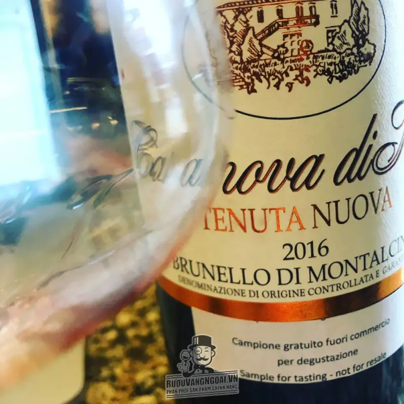 Vang Ý Casanova Di Neri Tenuta Nuova Brunello Di Montalcino DOCG 99 điểm